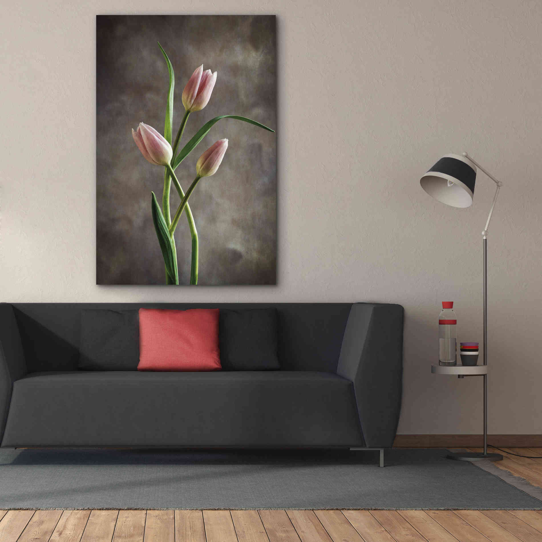 'Spring Tulips VII' by Debra Van Swearingen, Canvas Wall Art,40 x 60