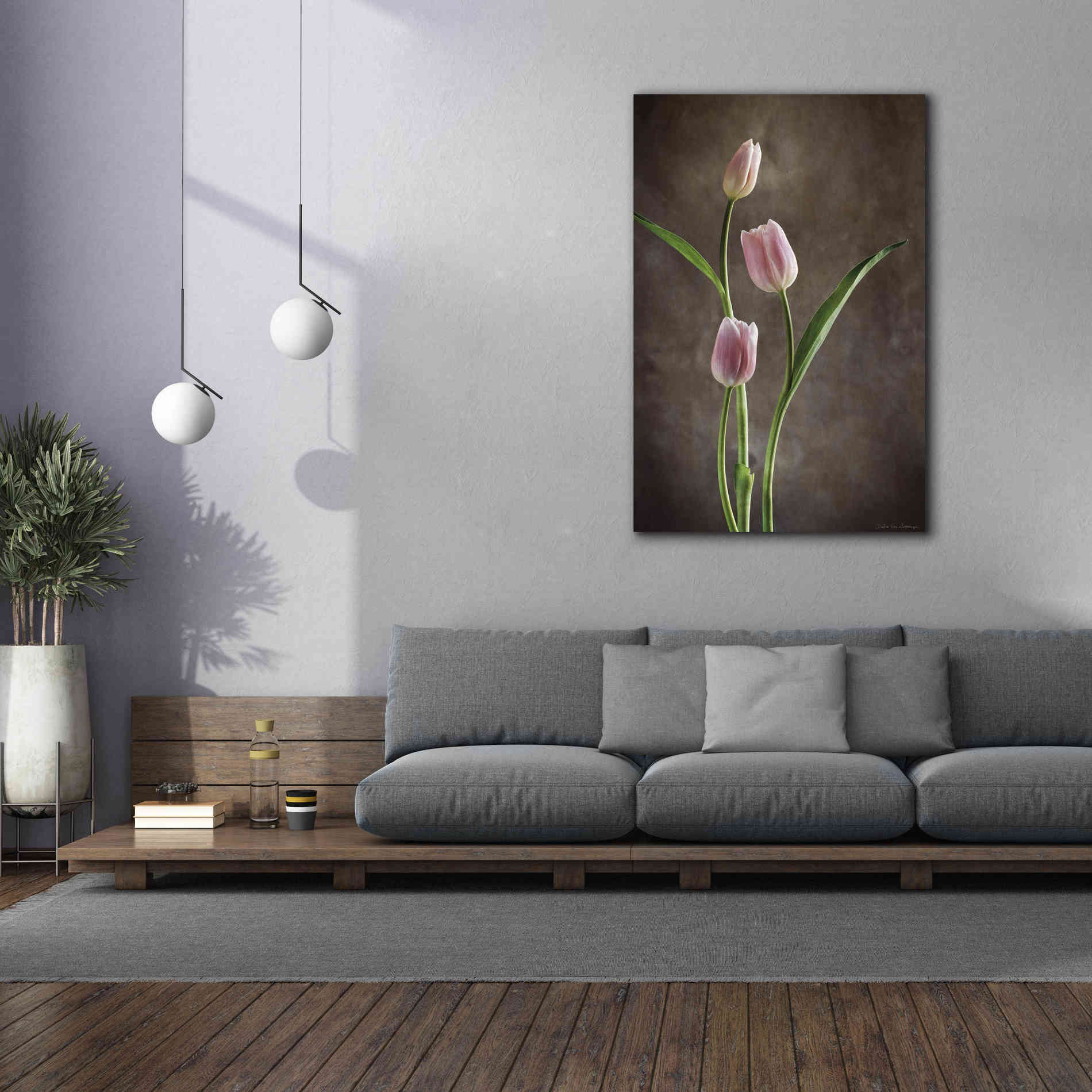 'Spring Tulips VIII' by Debra Van Swearingen, Canvas Wall Art,40 x 60