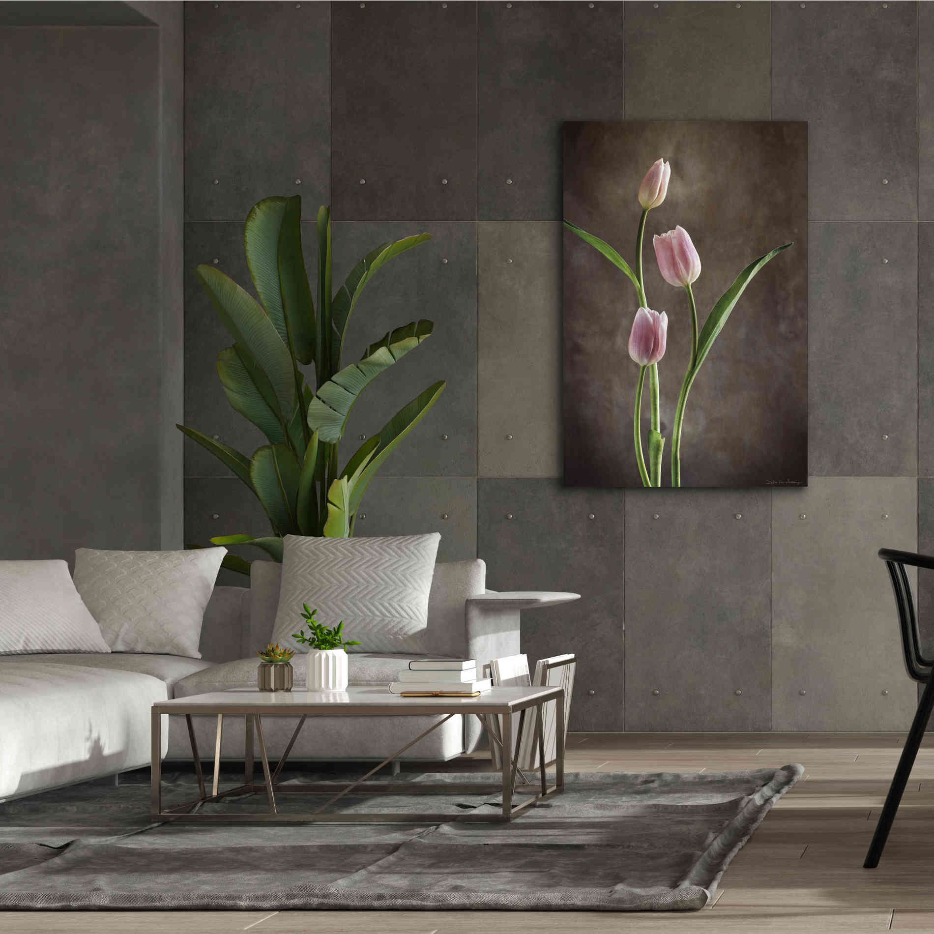 'Spring Tulips VIII' by Debra Van Swearingen, Canvas Wall Art,40 x 60