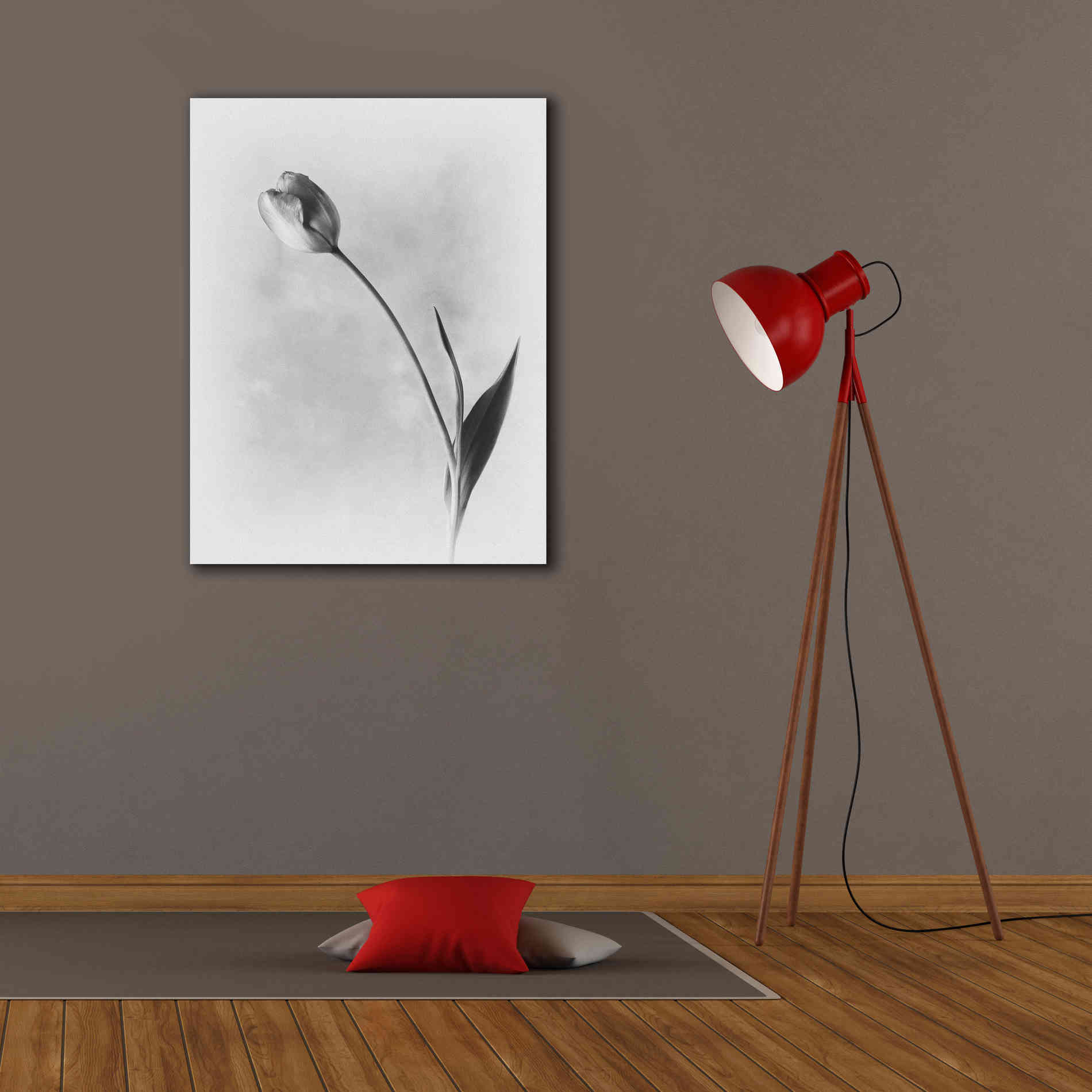 'Soft Tulips II' by Debra Van Swearingen, Canvas Wall Art,26 x 34