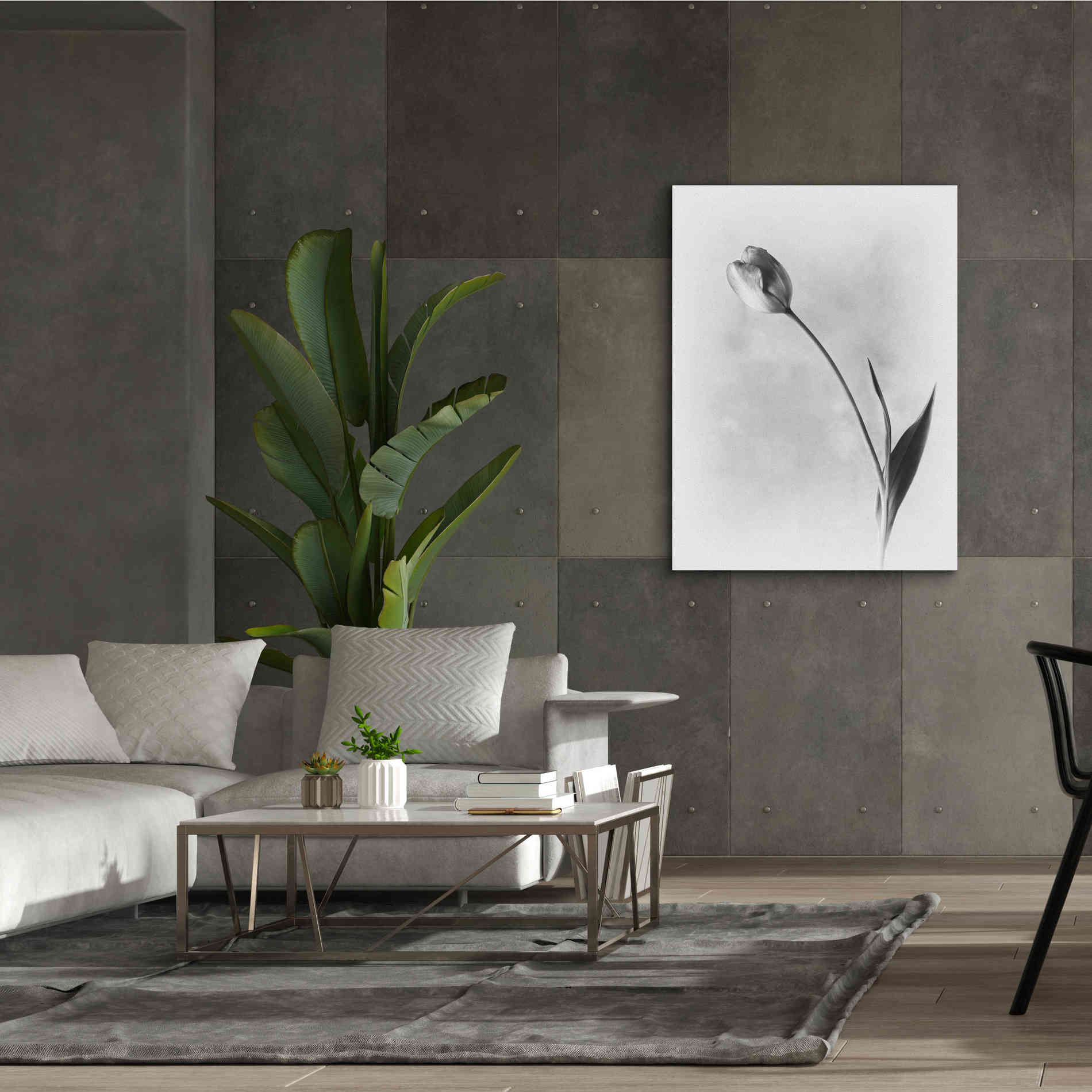 'Soft Tulips II' by Debra Van Swearingen, Canvas Wall Art,40 x 54