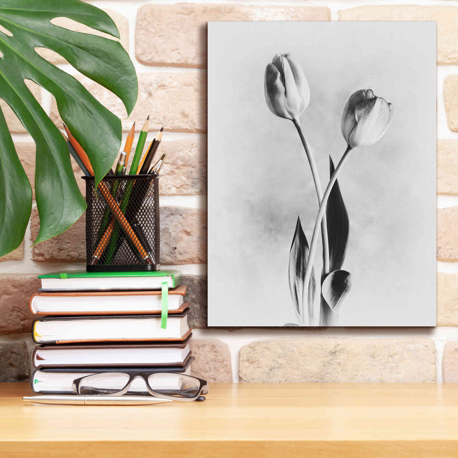 'Soft Tulips IV' by Debra Van Swearingen, Canvas Wall Art,12 x 16
