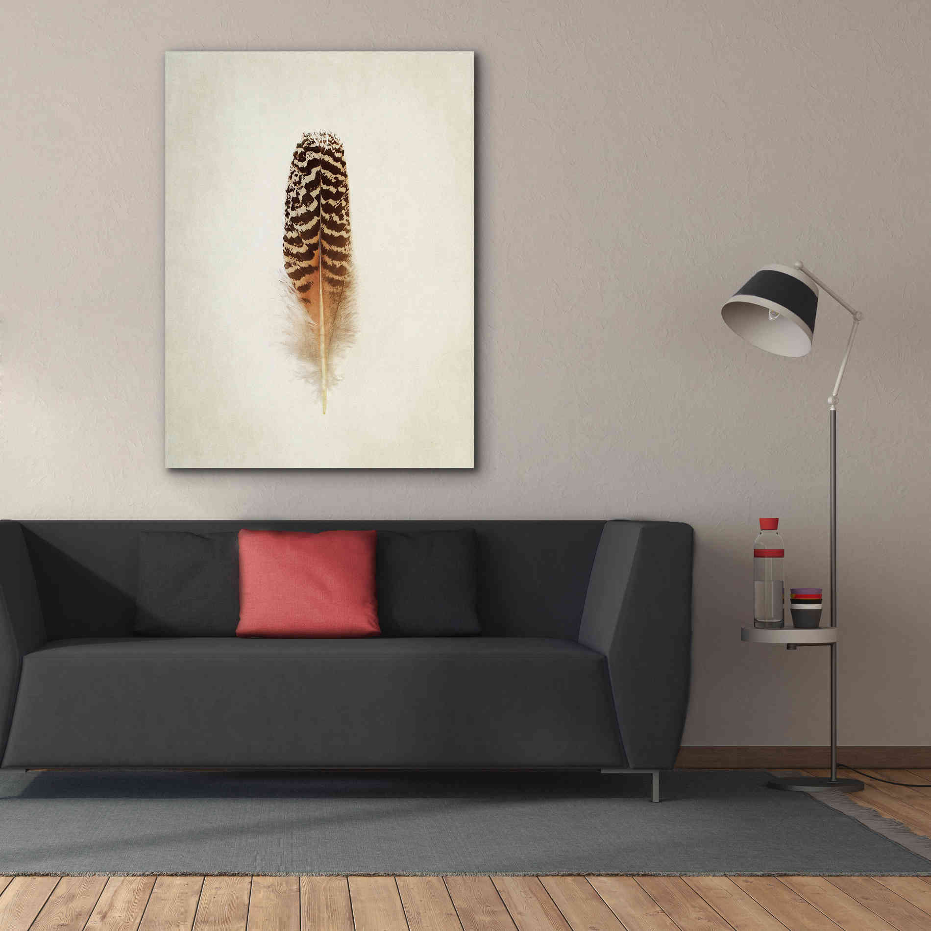'Feather I' by Debra Van Swearingen, Canvas Wall Art,40 x 54
