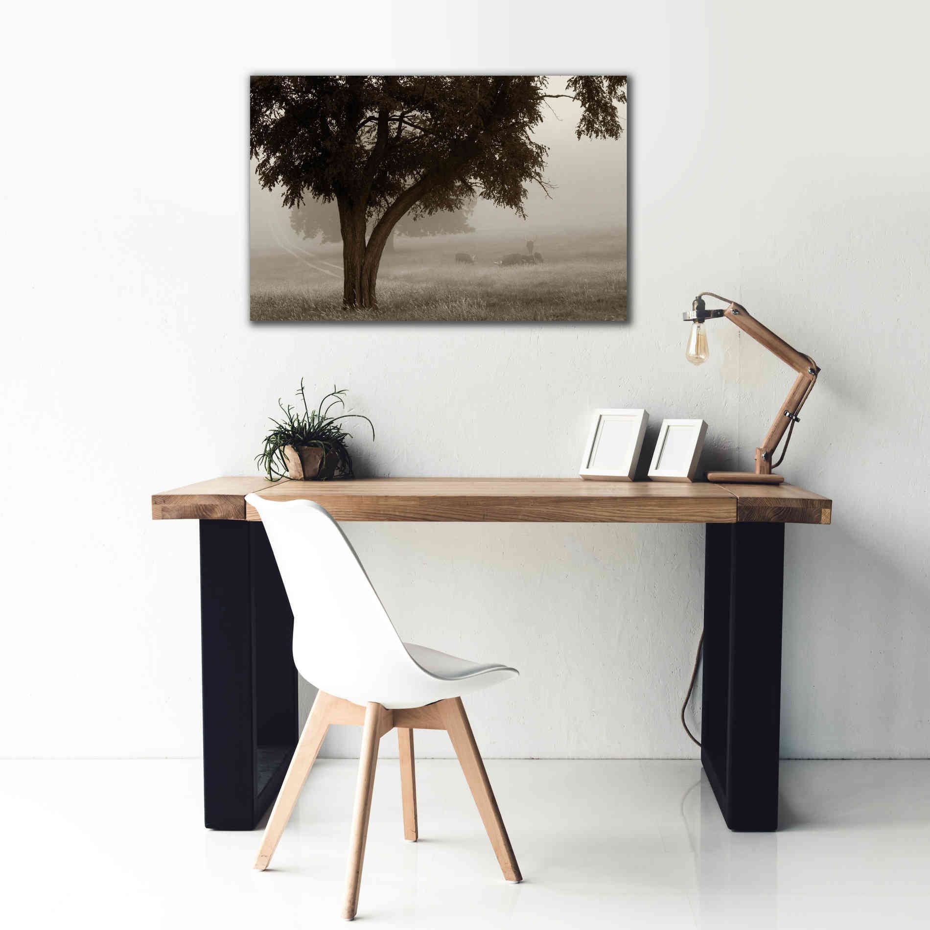 'Calm Mist' by Debra Van Swearingen, Canvas Wall Art,40 x 26