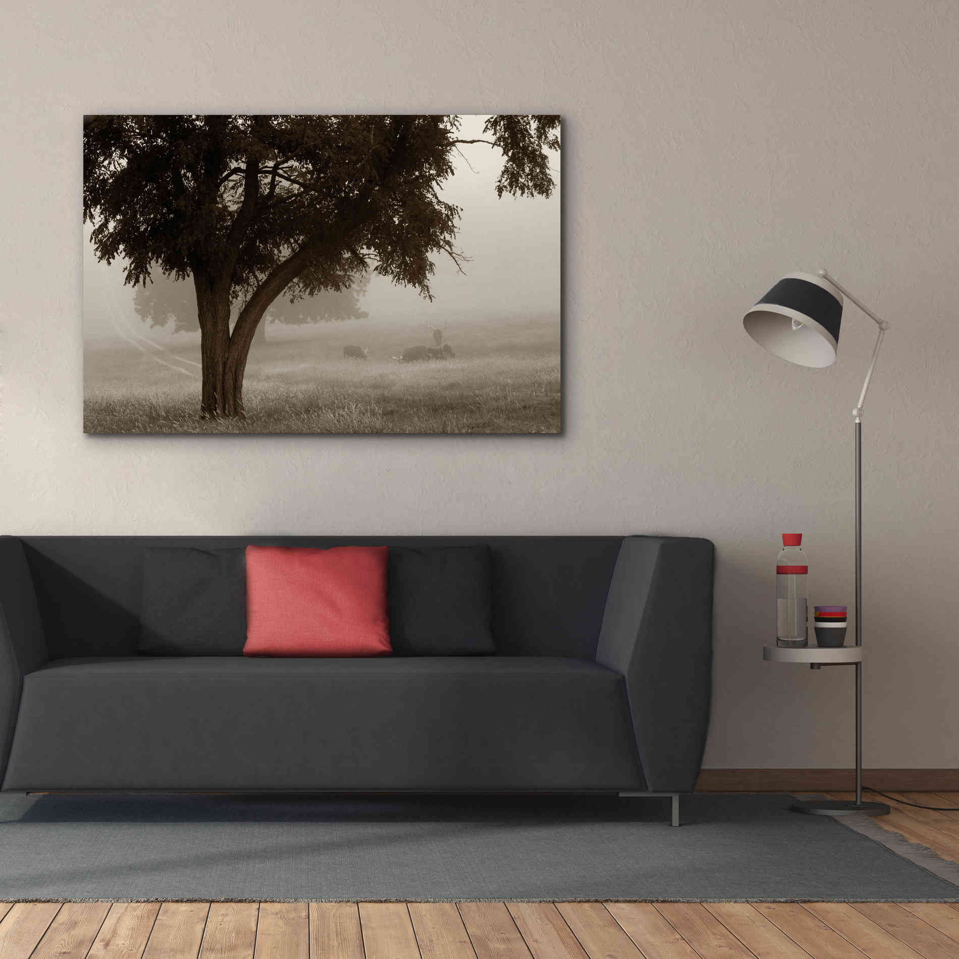 'Calm Mist' by Debra Van Swearingen, Canvas Wall Art,60 x 40