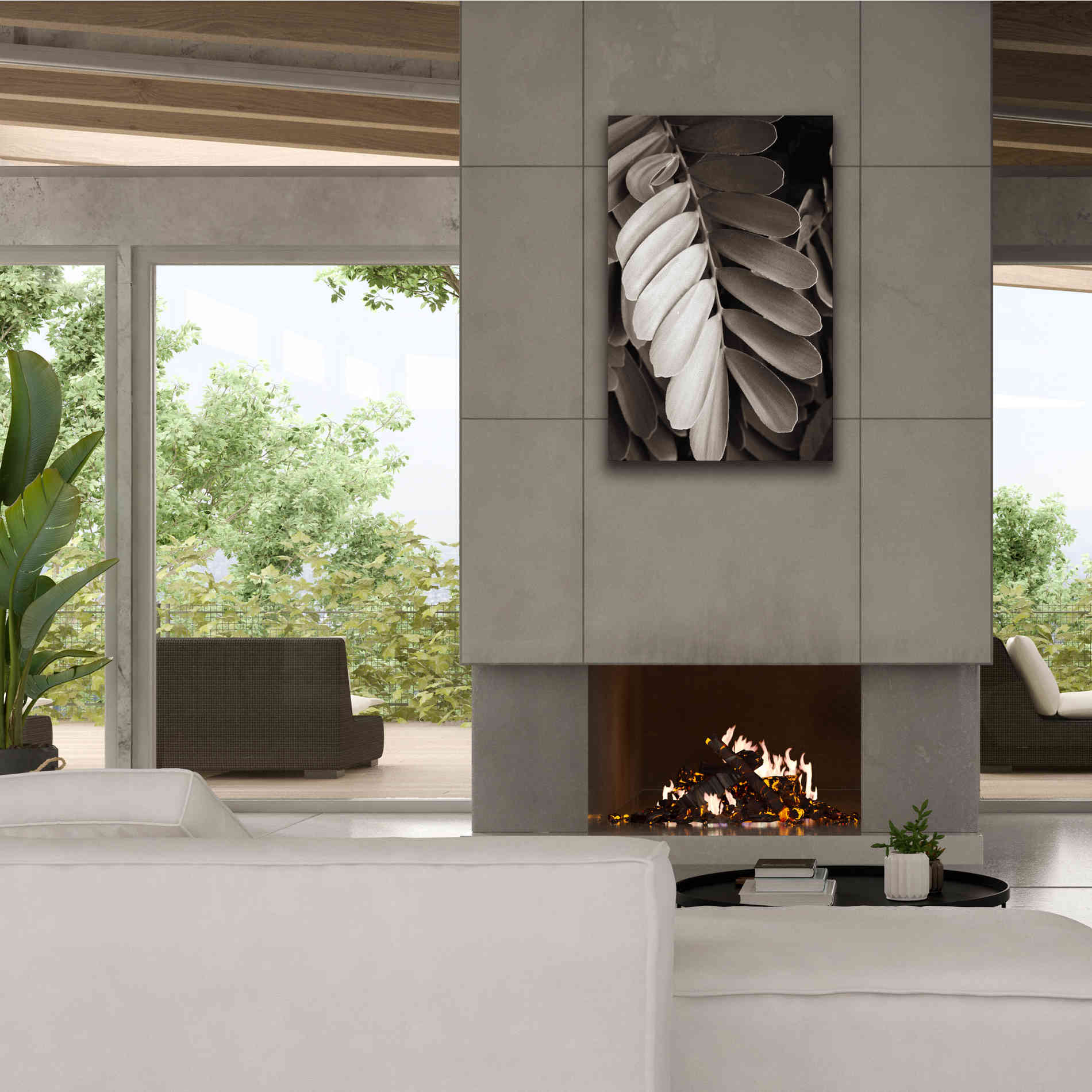 'Tropical Plant I' by Debra Van Swearingen, Canvas Wall Art,26 x 40