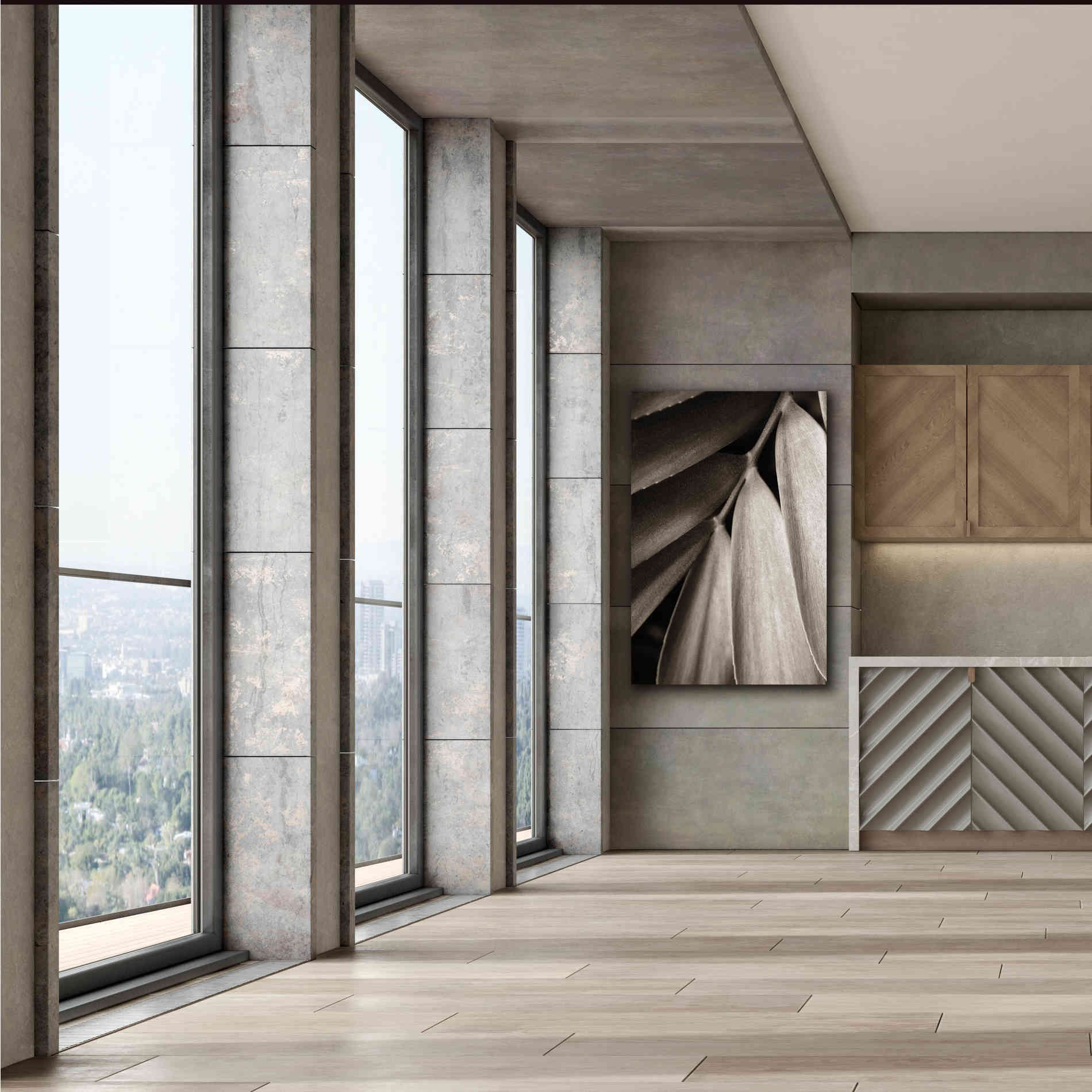 'Tropical Plant II' by Debra Van Swearingen, Canvas Wall Art,40 x 60