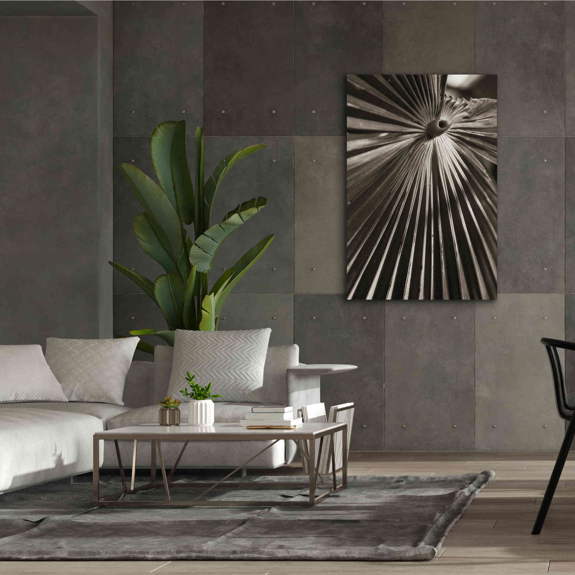 'Palm Frond 1' by Debra Van Swearingen, Canvas Wall Art,40 x 60