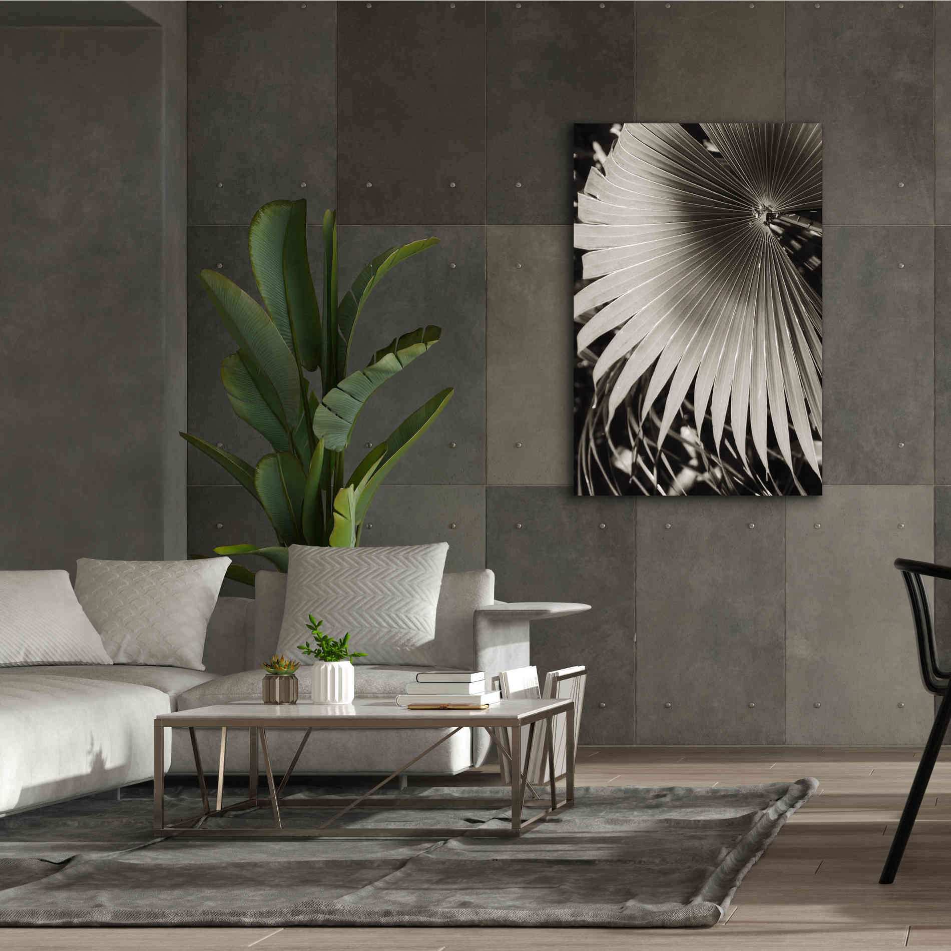 'Palm Frond 2' by Debra Van Swearingen, Canvas Wall Art,40 x 60