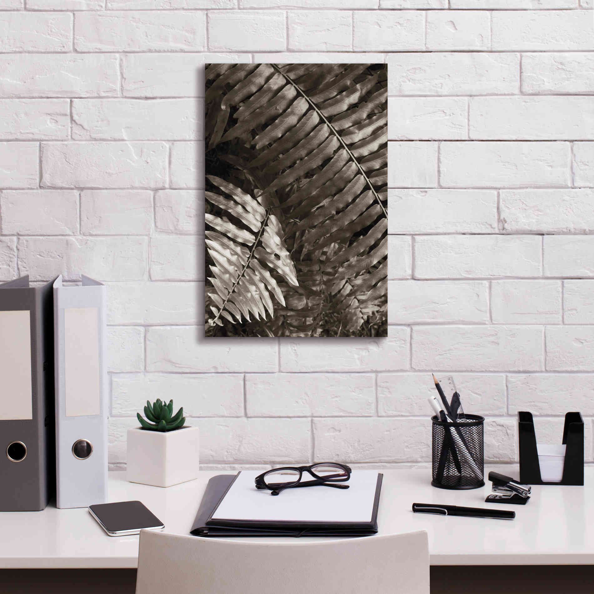 'Fern I' by Debra Van Swearingen, Canvas Wall Art,12 x 18