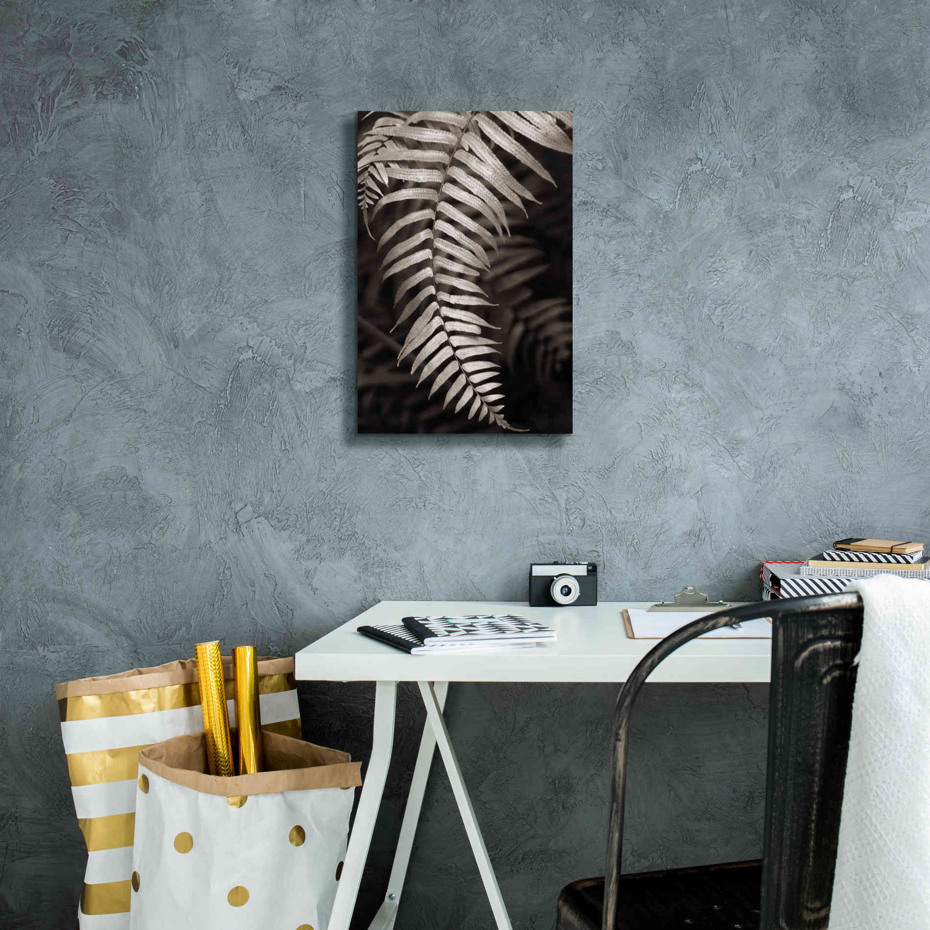 'Fern II' by Debra Van Swearingen, Canvas Wall Art,12 x 18
