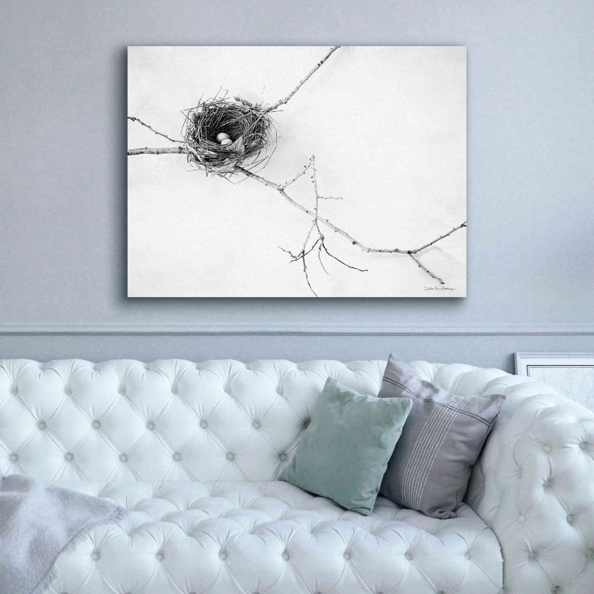 'Nest and Branch I' by Debra Van Swearingen, Canvas Wall Art,54 x 40
