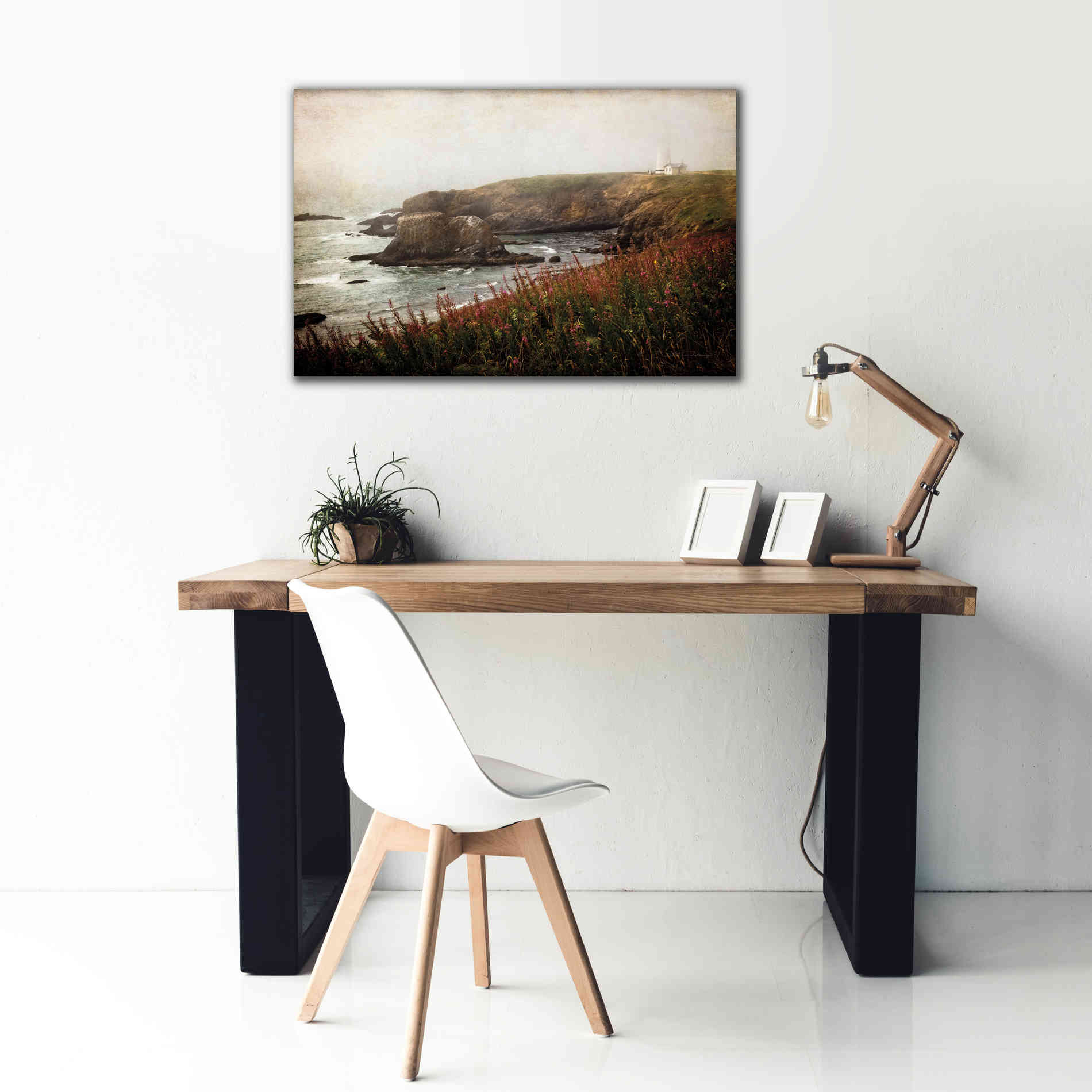 'Coastal Mist' by Debra Van Swearingen, Canvas Wall Art,40 x 26