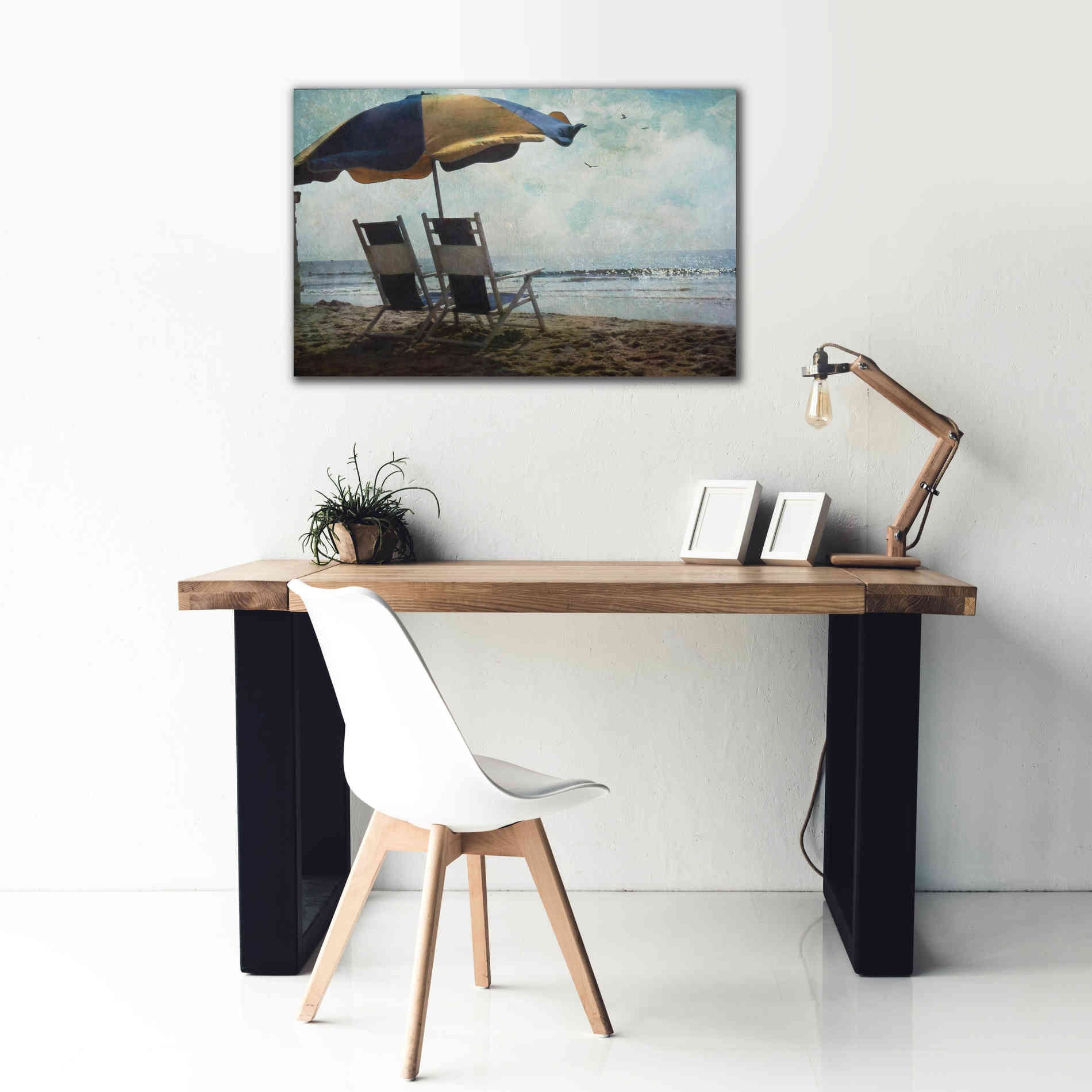 'Sea For Two' by Debra Van Swearingen, Canvas Wall Art,40 x 26