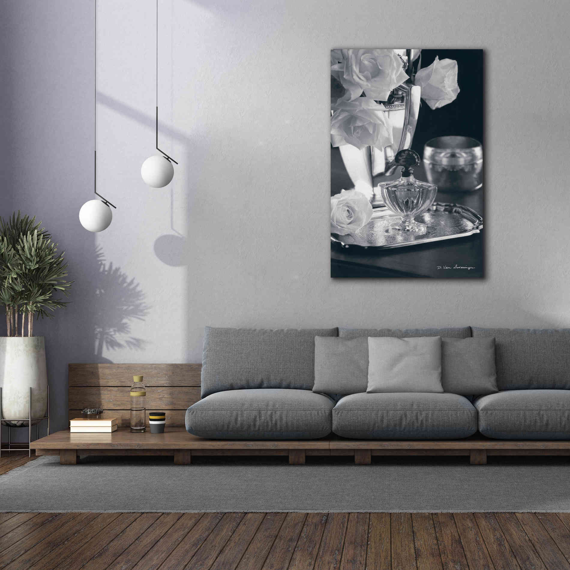 'Vintage Vanity IV' by Debra Van Swearingen, Canvas Wall Art,40 x 60