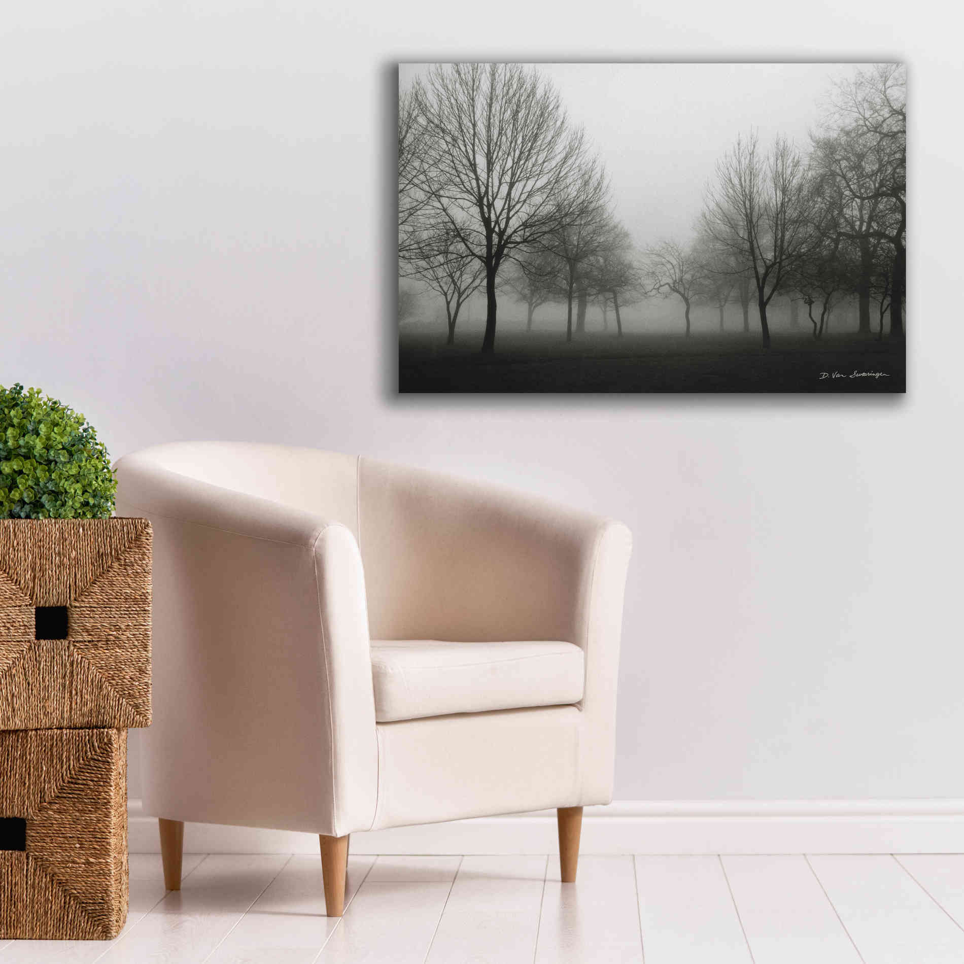 'Morning Mist' by Debra Van Swearingen, Canvas Wall Art,40 x 26