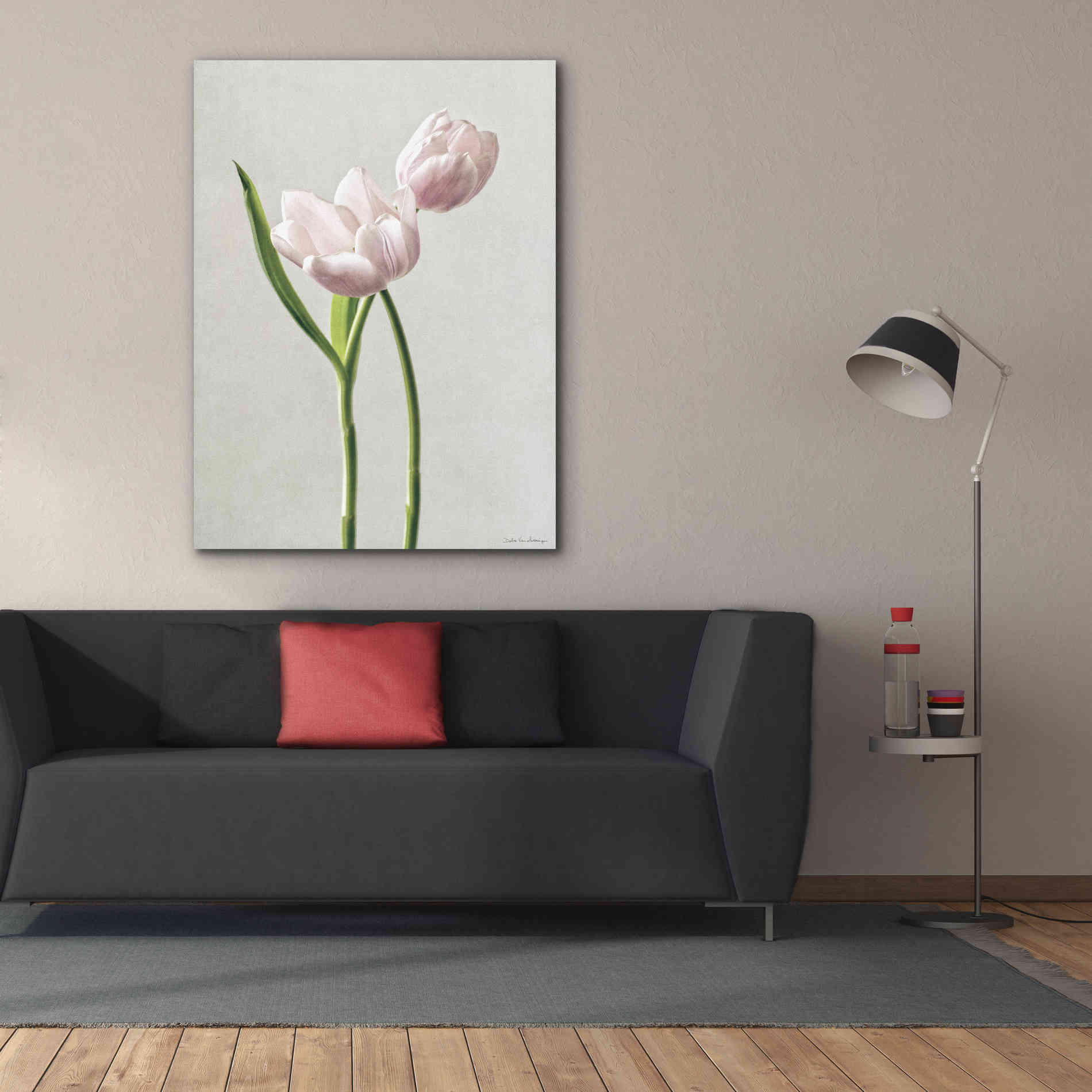 'Light Tulips III' by Debra Van Swearingen, Canvas Wall Art,40 x 54