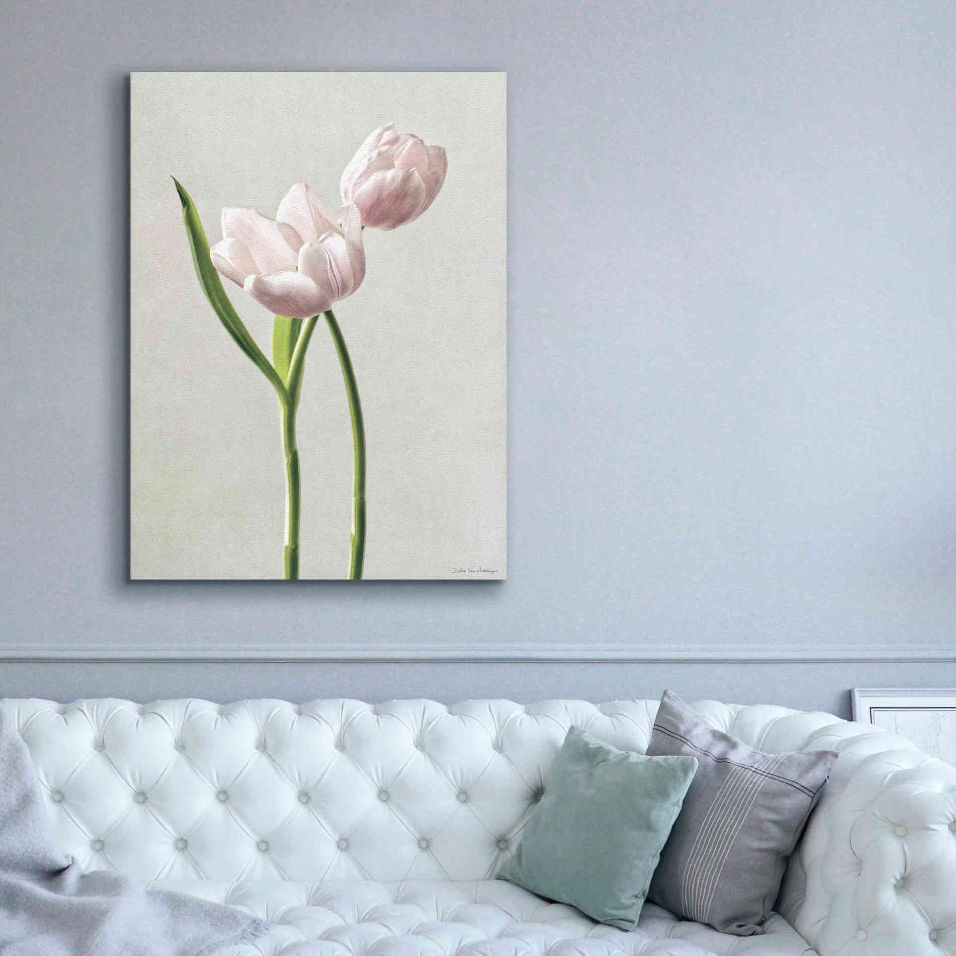 'Light Tulips III' by Debra Van Swearingen, Canvas Wall Art,40 x 54