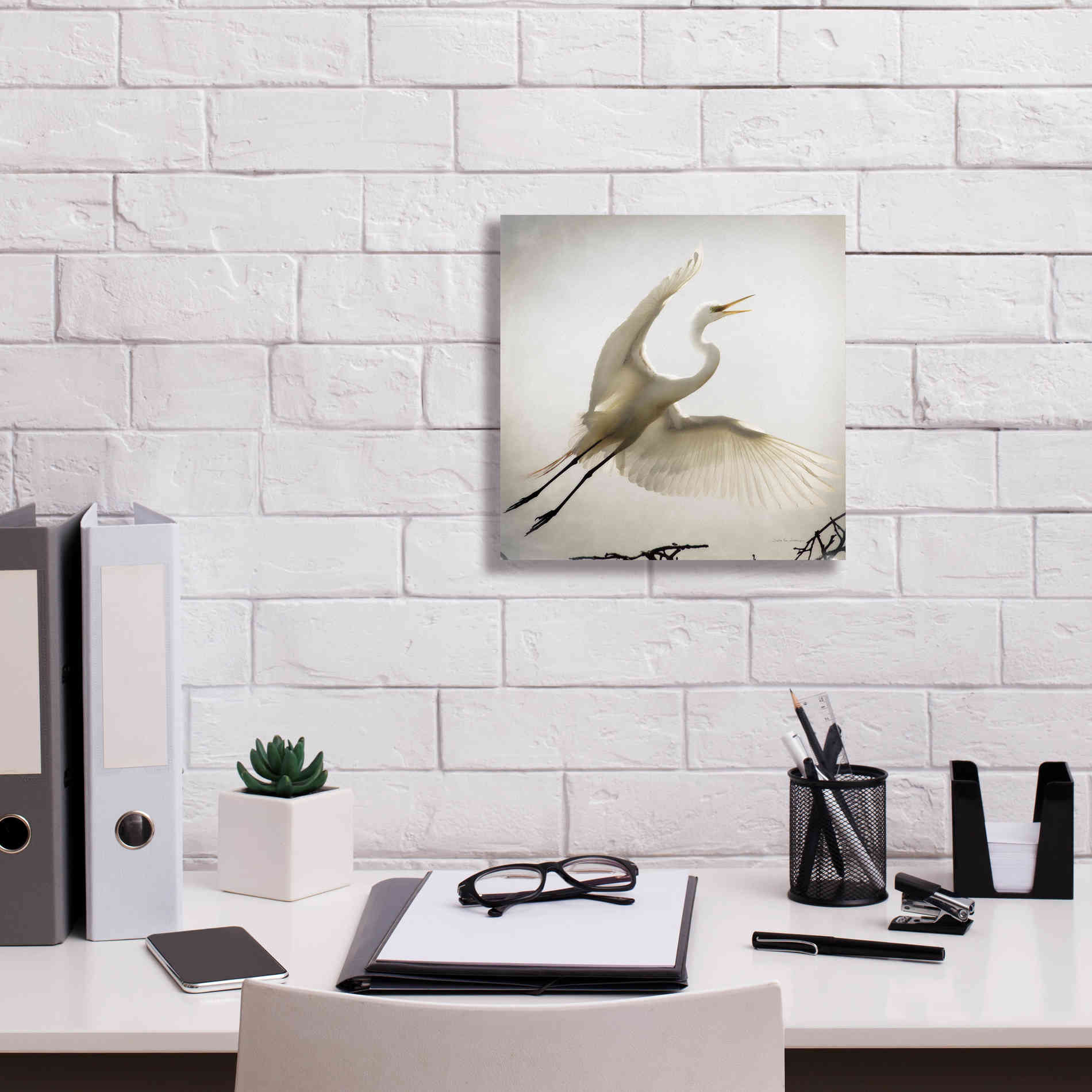 'Emergence' by Debra Van Swearingen, Canvas Wall Art,12 x 12