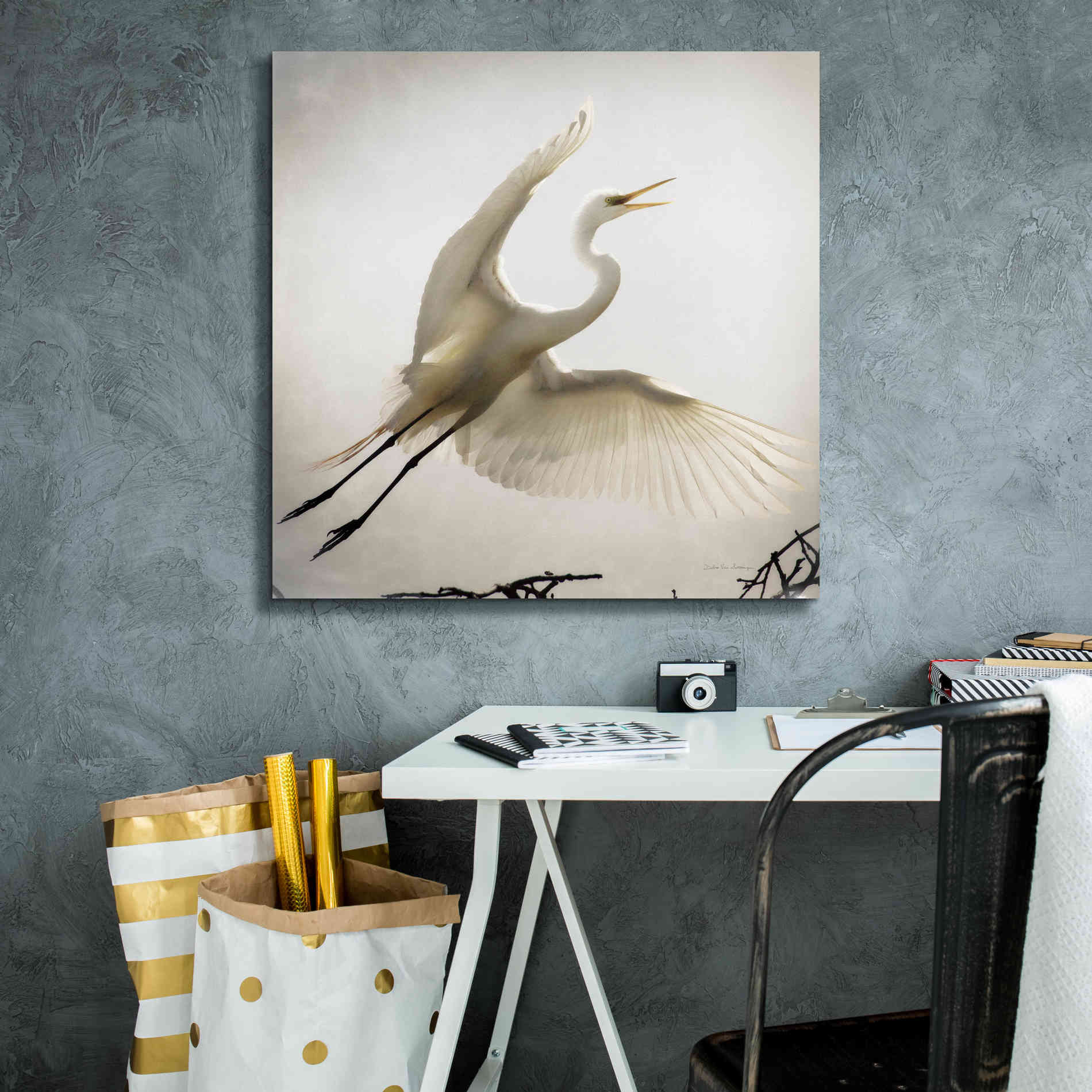 'Emergence' by Debra Van Swearingen, Canvas Wall Art,26 x 26