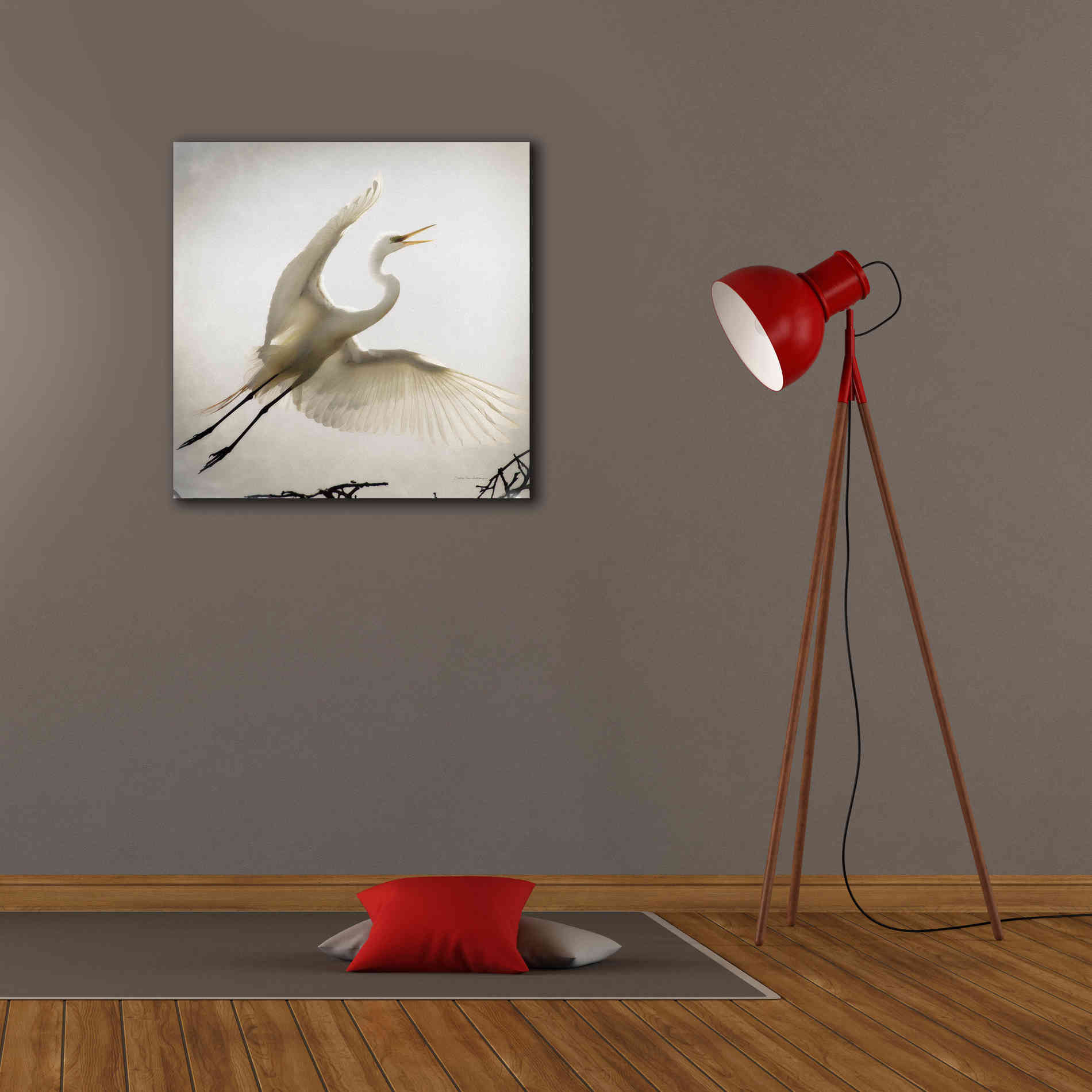 'Emergence' by Debra Van Swearingen, Canvas Wall Art,26 x 26