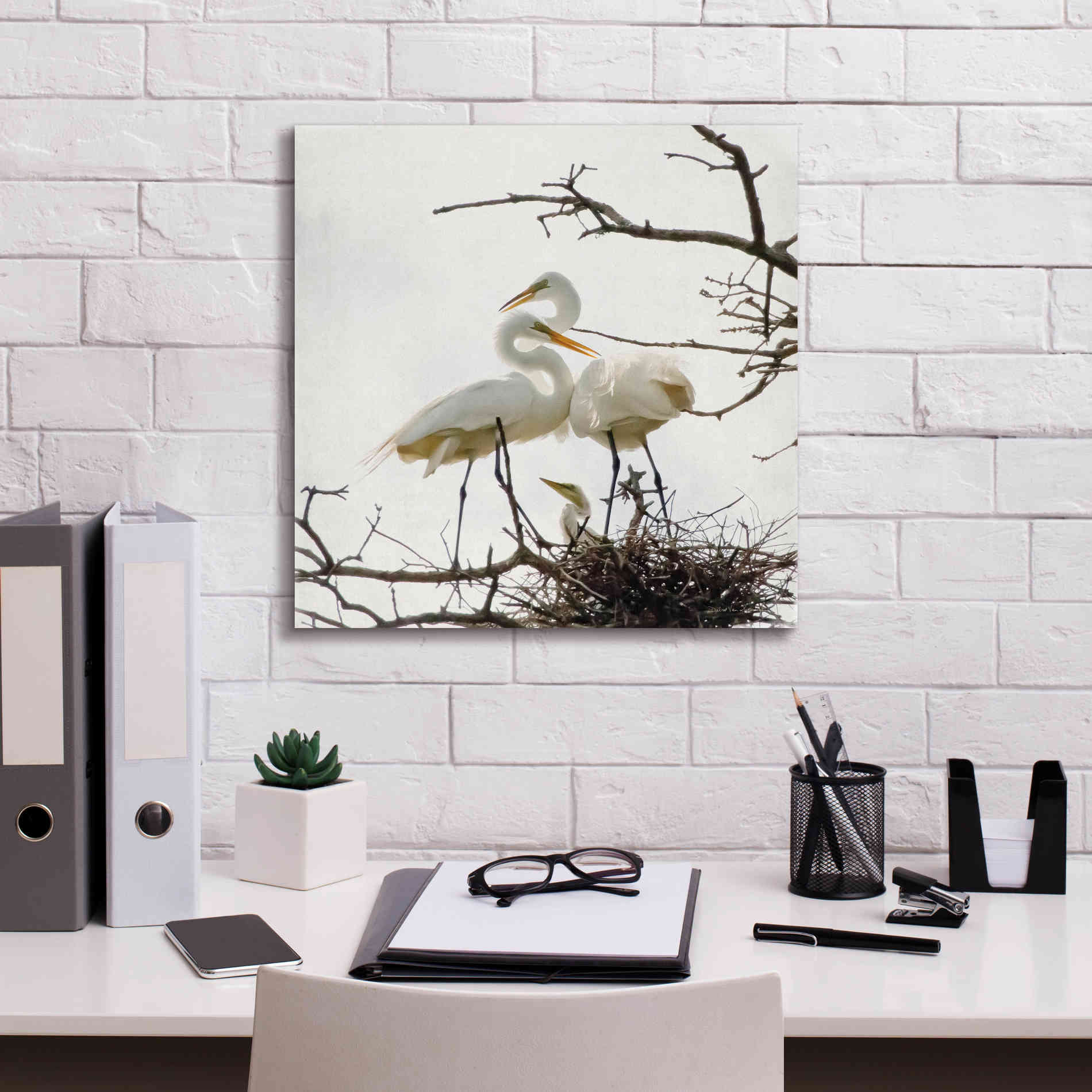 'Devotion' by Debra Van Swearingen, Canvas Wall Art,18 x 18