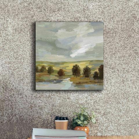 Image of 'Country Landscape' by Silvia Vassileva, Canvas Wall Art,18 x 18