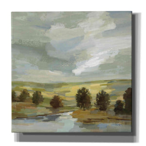 'Country Landscape' by Silvia Vassileva, Canvas Wall Art,12x12x1.1x0,18x18x1.1x0,26x26x1.74x0,37x37x1.74x0