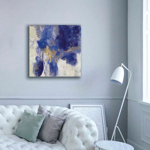 Image of 'Sparkle Abstract II Blue' by Silvia Vassileva, Canvas Wall Art,37 x 37
