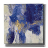 'Sparkle Abstract II Blue' by Silvia Vassileva, Canvas Wall Art,12x12x1.1x0,18x18x1.1x0,26x26x1.74x0,37x37x1.74x0