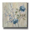 'Contemporary Chinoiserie Blue' by Silvia Vassileva, Canvas Wall Art,12x12x1.1x0,18x18x1.1x0,26x26x1.74x0,37x37x1.74x0
