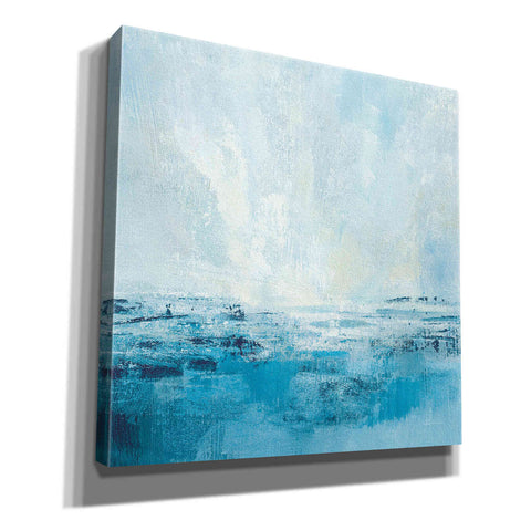 Image of 'Coastal View II Aqua' by Silvia Vassileva, Canvas Wall Art,12x12x1.1x0,18x18x1.1x0,26x26x1.74x0,37x37x1.74x0
