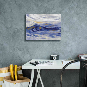 'Estuary Blue' by Silvia Vassileva, Canvas Wall Art,16 x 12