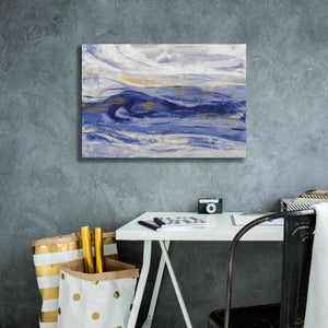 'Estuary Blue' by Silvia Vassileva, Canvas Wall Art,26 x 18