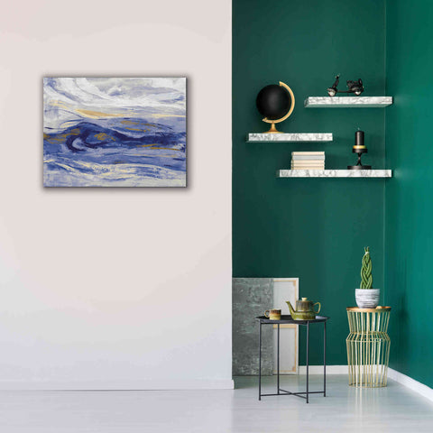 Image of 'Estuary Blue' by Silvia Vassileva, Canvas Wall Art,34 x 26