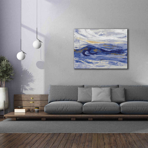 Image of 'Estuary Blue' by Silvia Vassileva, Canvas Wall Art,54 x 40