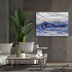'Estuary Blue' by Silvia Vassileva, Canvas Wall Art,54 x 40