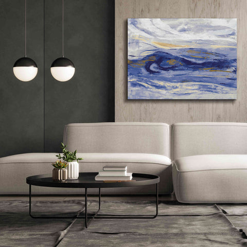 Image of 'Estuary Blue' by Silvia Vassileva, Canvas Wall Art,54 x 40