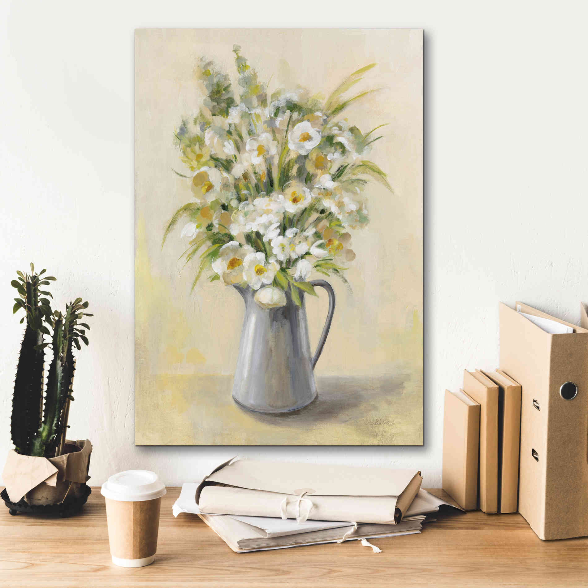 'Farm Bouquet' by Silvia Vassileva, Canvas Wall Art,18 x 26