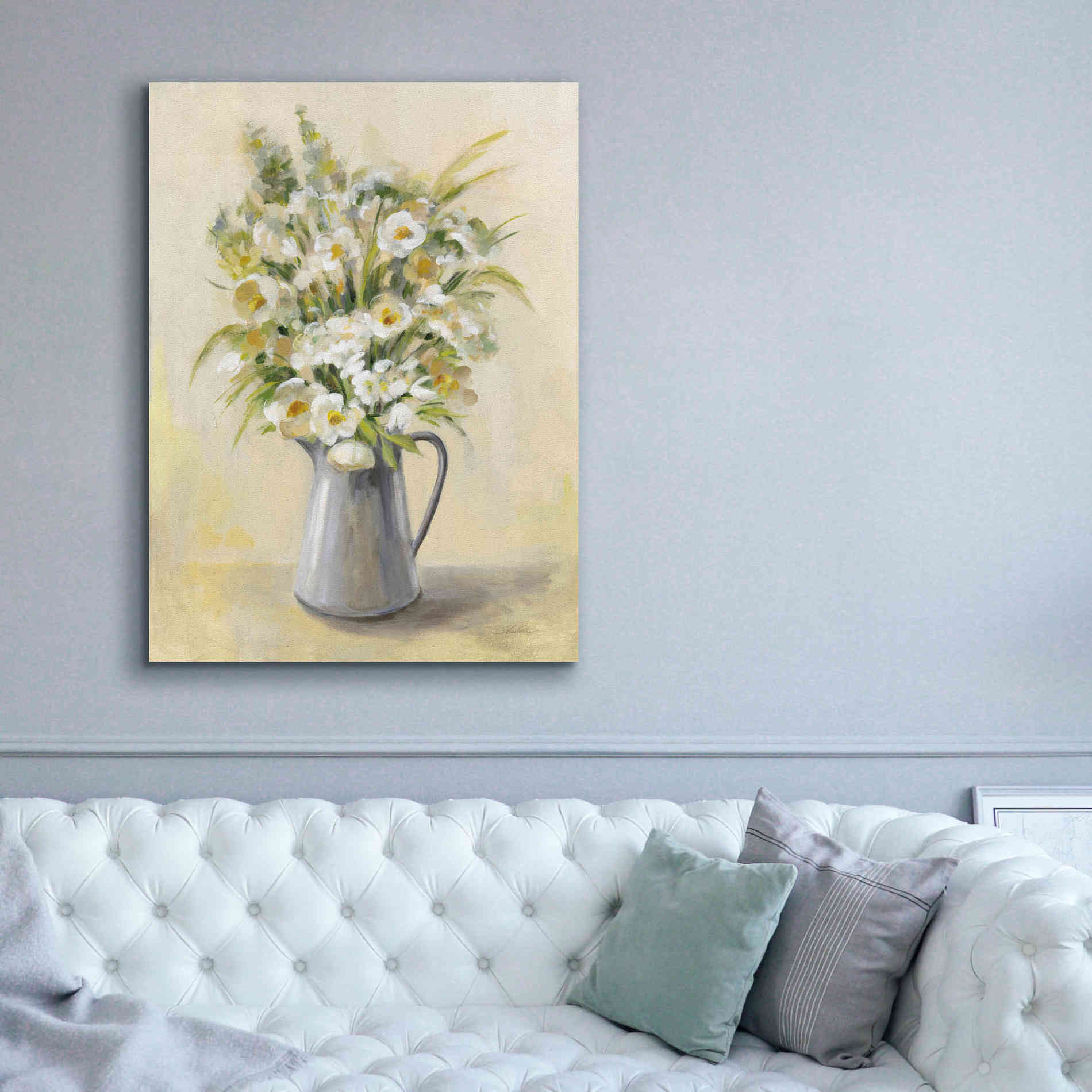 'Farm Bouquet' by Silvia Vassileva, Canvas Wall Art,40 x 54