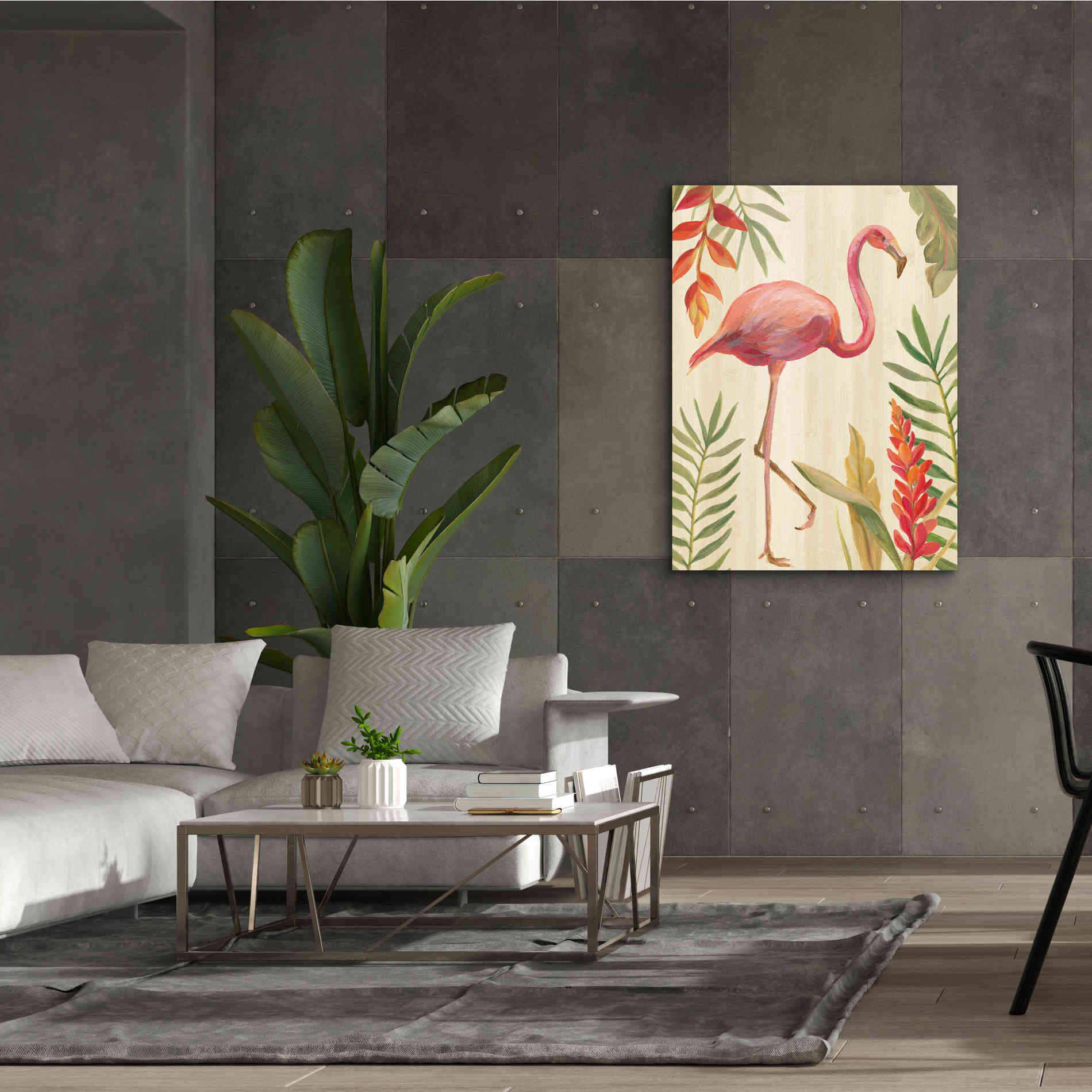 'Tropical Garden IX' by Silvia Vassileva, Canvas Wall Art,40 x 54