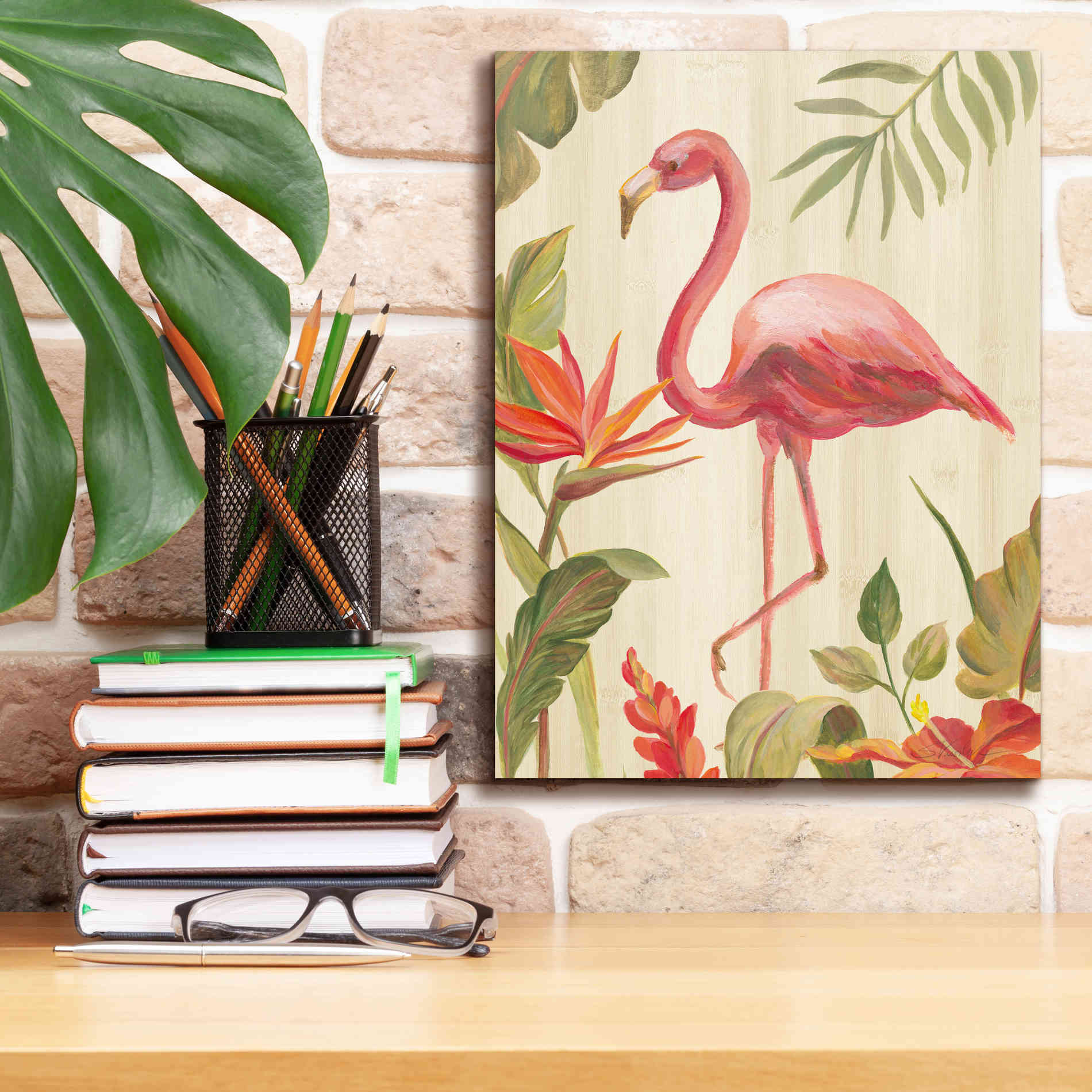 'Tropical Garden X' by Silvia Vassileva, Canvas Wall Art,12 x 16