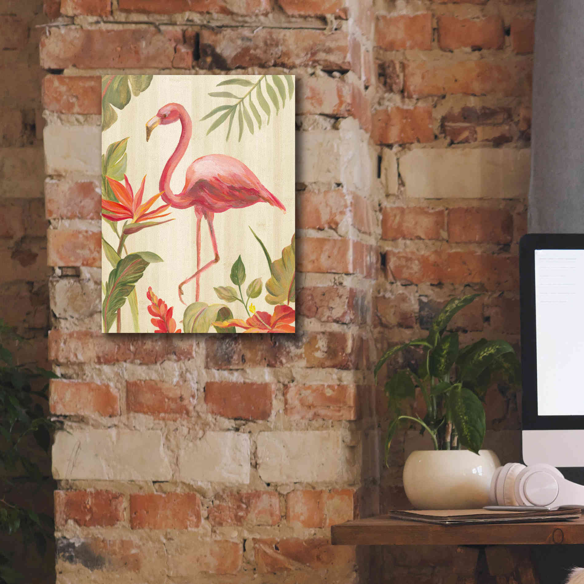 'Tropical Garden X' by Silvia Vassileva, Canvas Wall Art,12 x 16