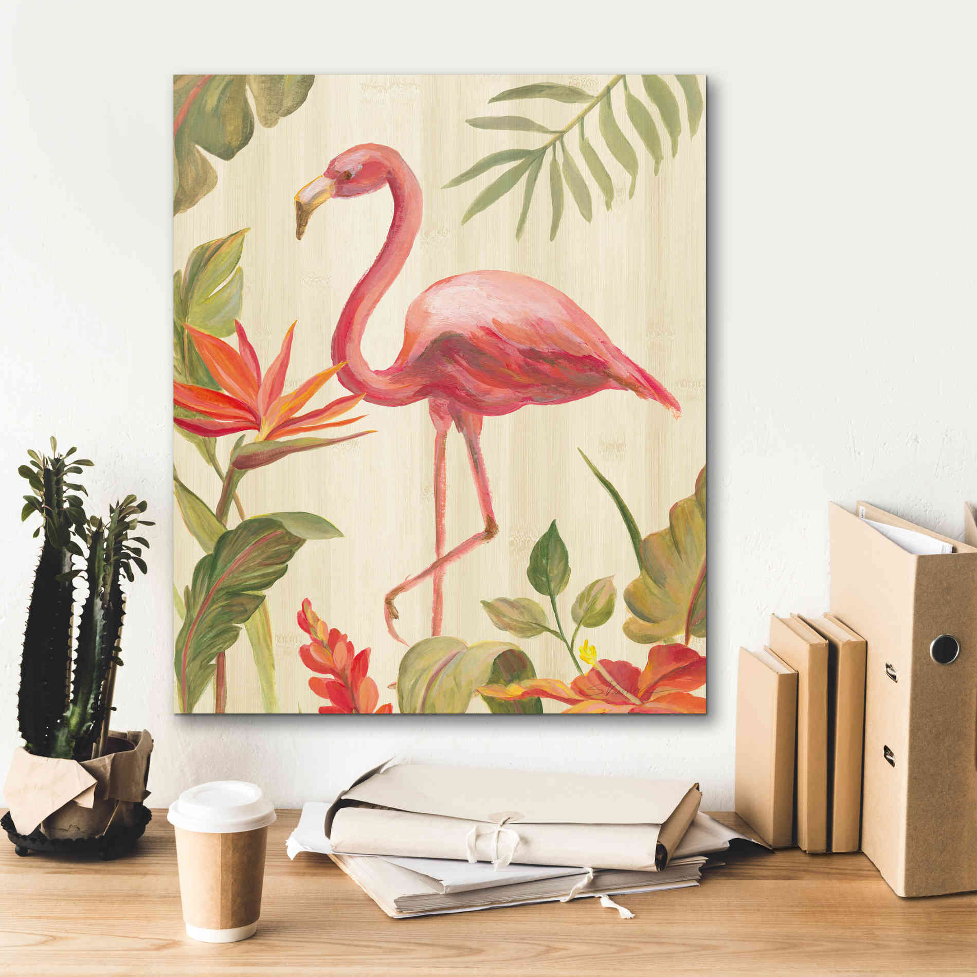 'Tropical Garden X' by Silvia Vassileva, Canvas Wall Art,20 x 24