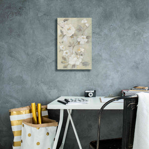 'Romantic Spring Flowers I White' by Silvia Vassileva, Canvas Wall Art,12 x 18