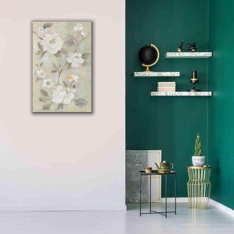 Image of 'Romantic Spring Flowers I White' by Silvia Vassileva, Canvas Wall Art,26 x 40