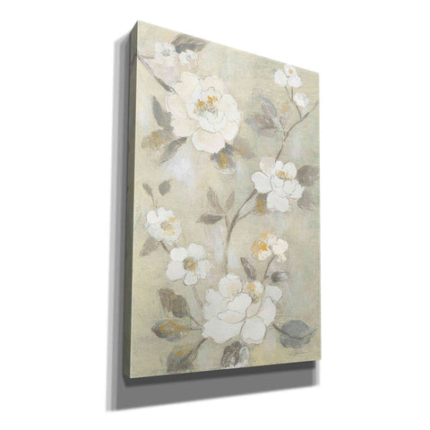 Image of 'Romantic Spring Flowers I White' by Silvia Vassileva, Canvas Wall Art,12x18x1.1x0,18x26x1.1x0,26x40x1.74x0,40x60x1.74x0