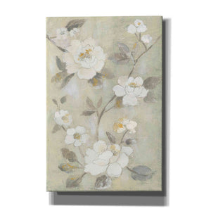 'Romantic Spring Flowers I White' by Silvia Vassileva, Canvas Wall Art,12x18x1.1x0,18x26x1.1x0,26x40x1.74x0,40x60x1.74x0