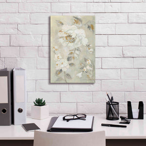 'Romantic Spring Flowers II White' by Silvia Vassileva, Canvas Wall Art,12 x 18