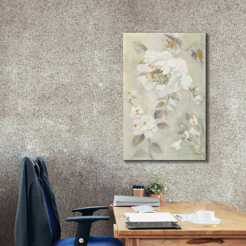 Image of 'Romantic Spring Flowers II White' by Silvia Vassileva, Canvas Wall Art,26 x 40